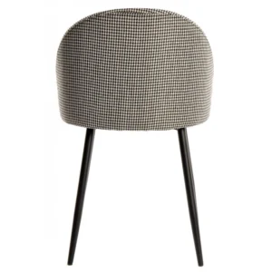 mobiliario-contract-silla etna metal negro tapizado pata de gallo y similpiel negra 4 4